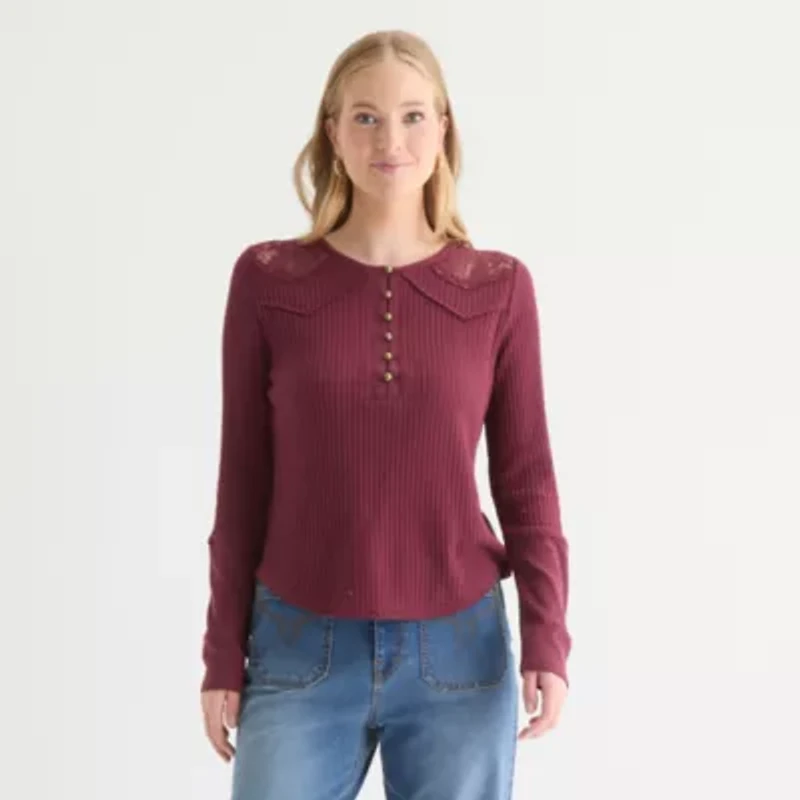 Frye and Co. Womens Henley Shirt