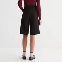 by&by Womens 13 1/2" Mid Rise Juniors Chino Short
