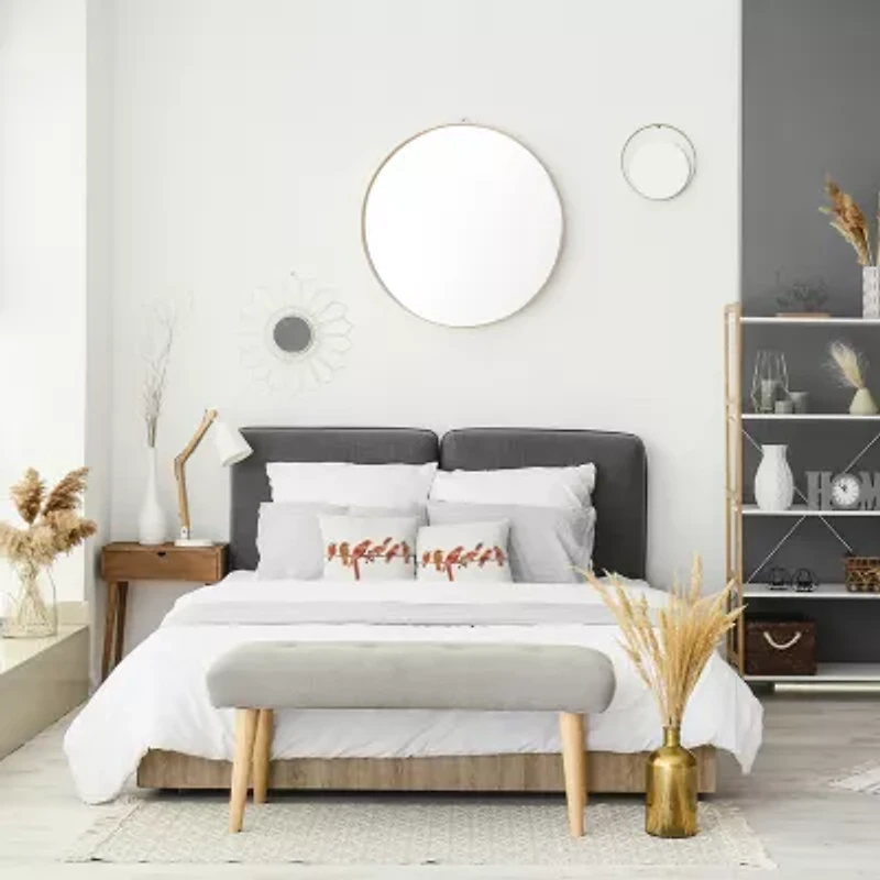 Morning Birds Square Throw Pillow