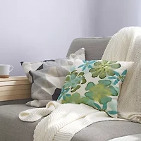 Ani Square Throw Pillow