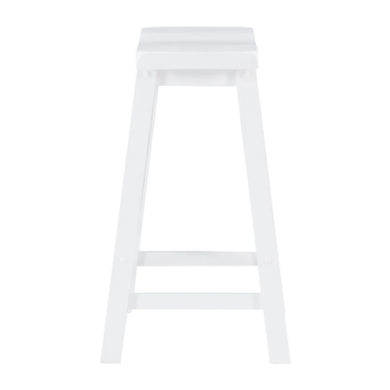 Barberry Counter Height Stool in Pure White