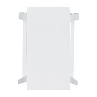 Barberry Counter Height Stool in Pure White