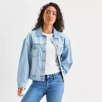 a.n.a Womens Denim Midweight Jacket
