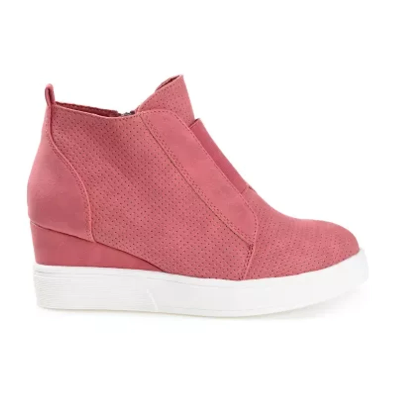 Journee Collection Womens Clara Wedge Sneaker