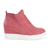 Journee Collection Womens Clara Wedge Sneaker