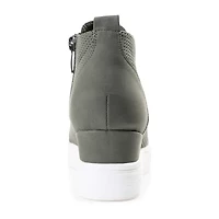 Journee Collection Womens Clara Wedge Sneaker