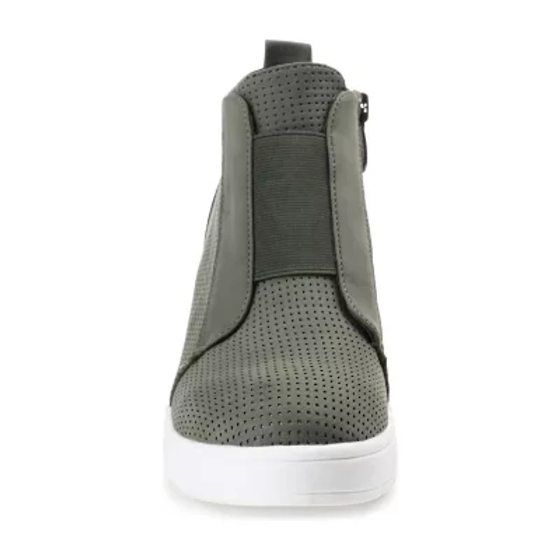 Journee Collection Womens Clara Wedge Sneaker
