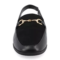 Journee Collection Lainey Womens Square Closed Toe Mules