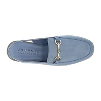 Journee Collection Lainey Womens Square Closed Toe Mules