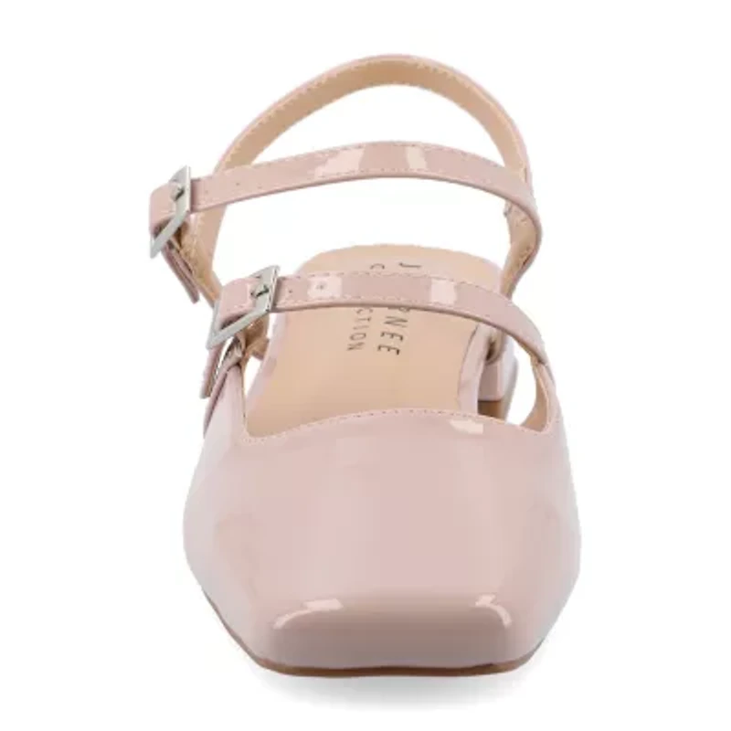 Journee Collection Gretchenn Womens Square Closed Toe Mary Jane Shoes