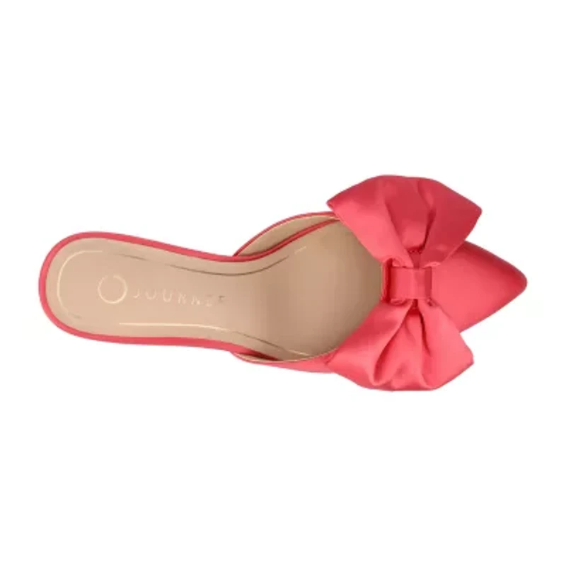 Journee Collection Tiarra Womens Pointed Closed Toe Stiletto Heel Pumps