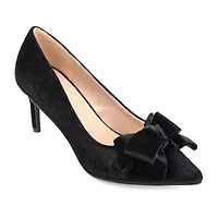 Journee Collection Crystol Womens Pointed Closed Toe Stiletto Heel Pumps