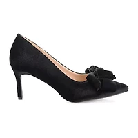 Journee Collection Crystol Womens Pointed Closed Toe Stiletto Heel Pumps