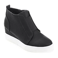 Journee Collection Womens Clara Wedge Sneaker
