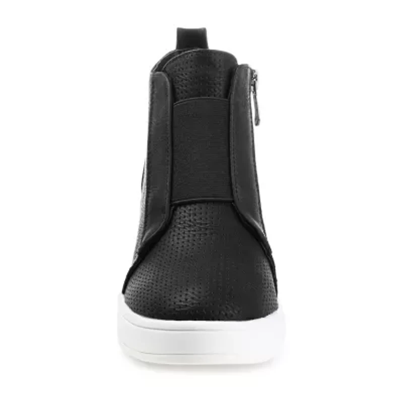 Journee Collection Womens Clara Wedge Sneaker