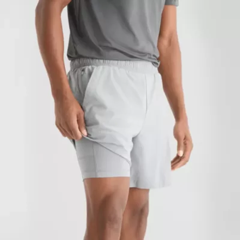 Xersion 2-In-1 Mens 6" Running Short
