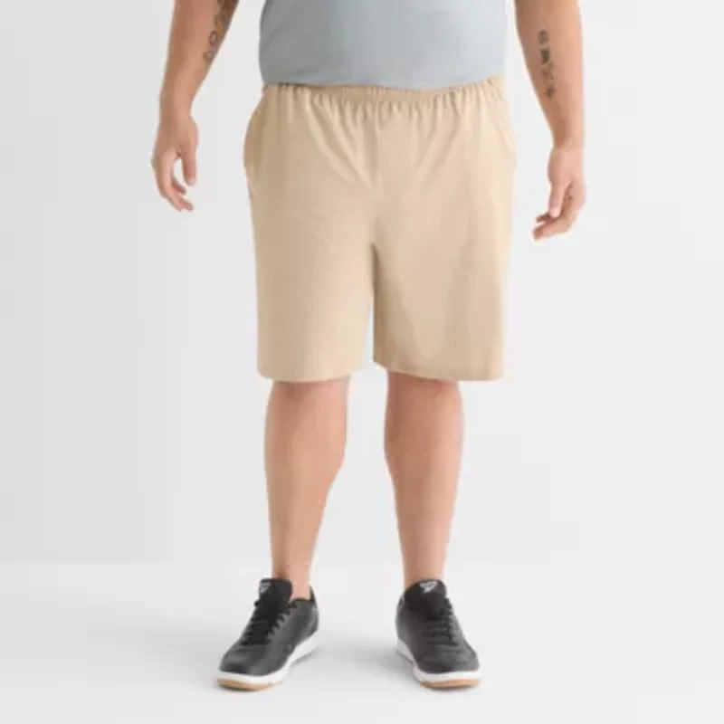 Xersion Featherlite Woven Mens 8" Big and Tall Workout Shorts