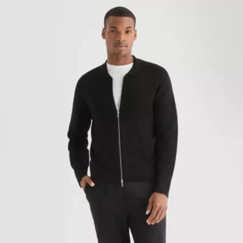 Stylus Mens Long Sleeve Pullover Sweater
