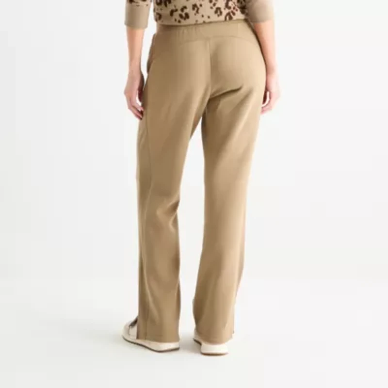 Xersion Womens Super Soft Fleece Straight Leg Sweatpant