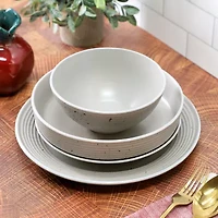 Elama 20pc Dinnerware Set 20-pc. Stoneware Dinnerware Set