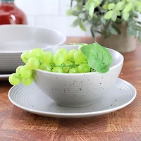 Elama 20pc Dinnerware Set 20-pc. Stoneware Dinnerware Set