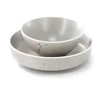 Elama 20pc Dinnerware Set 20-pc. Stoneware Dinnerware Set