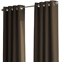 CHF Kendall Grommet Top Light-Filtering Single Curtain Panel
