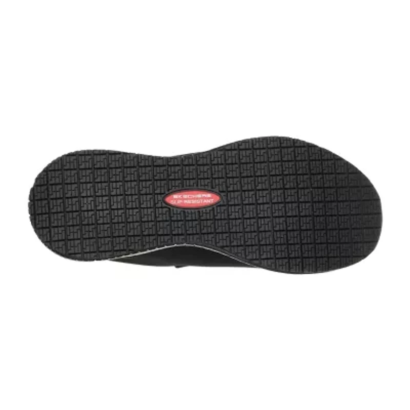 Skechers Squad Slip Resistent Womens Round Work Shoes