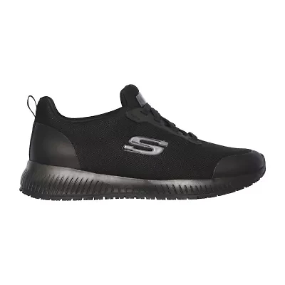 Skechers Squad Slip Resistent Womens Round Work Shoes