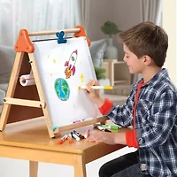 Discovery Kids Tabletop Easel 3-in-1 Art Center