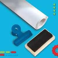 Discovery Kids Tabletop Easel 3-in-1 Art Center