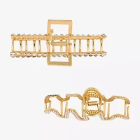 Bijoux Bar Rhinestone 2-pc. Hair Clip