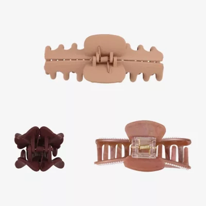 Bijoux Bar Floral 3-pc. Hair Clip