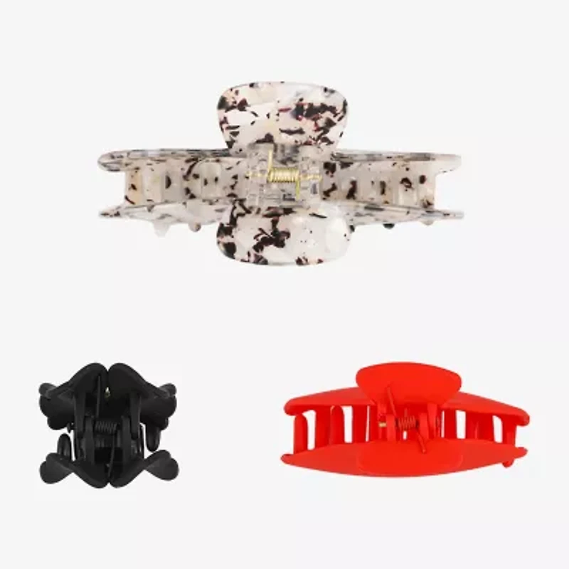 Bijoux Bar Floral 3-pc. Hair Clip