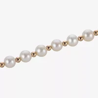 Womens White 18 Inch Strand Necklace
