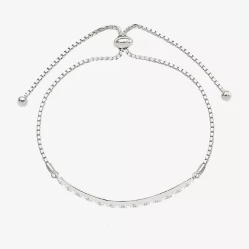 Gemstone Sterling Silver Bolo Bracelet