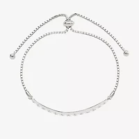 Gemstone Sterling Silver Bolo Bracelet