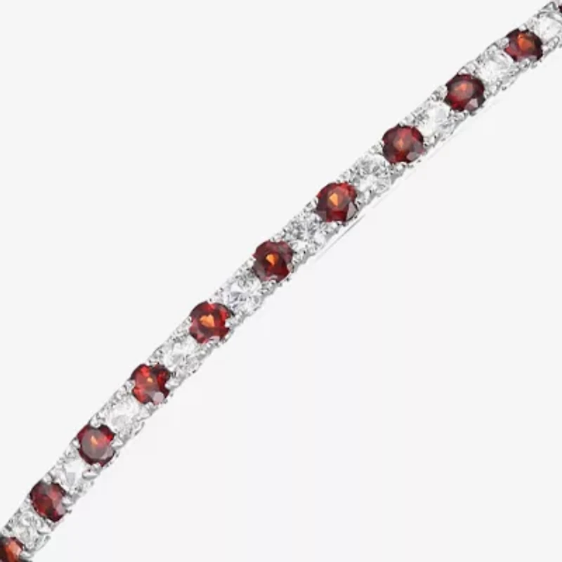 Gemstone Sterling Silver Bolo Bracelet