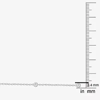 Womens 1/10 CT. T.W. Natural White Diamond Sterling Silver 16 Inch Pendant Necklace