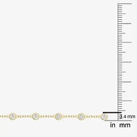 1/10 CT. T.W. Diamond Strand Bracelet Sterling Silver or 14K Gold Over