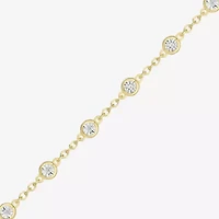 1/10 CT. T.W. Diamond Strand Bracelet Sterling Silver or 14K Gold Over