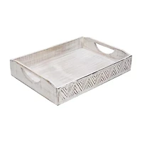 Northlight Chevron Display 2-pc. Decorative Tray
