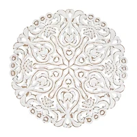 Northlight Round Damask Wall Art Set