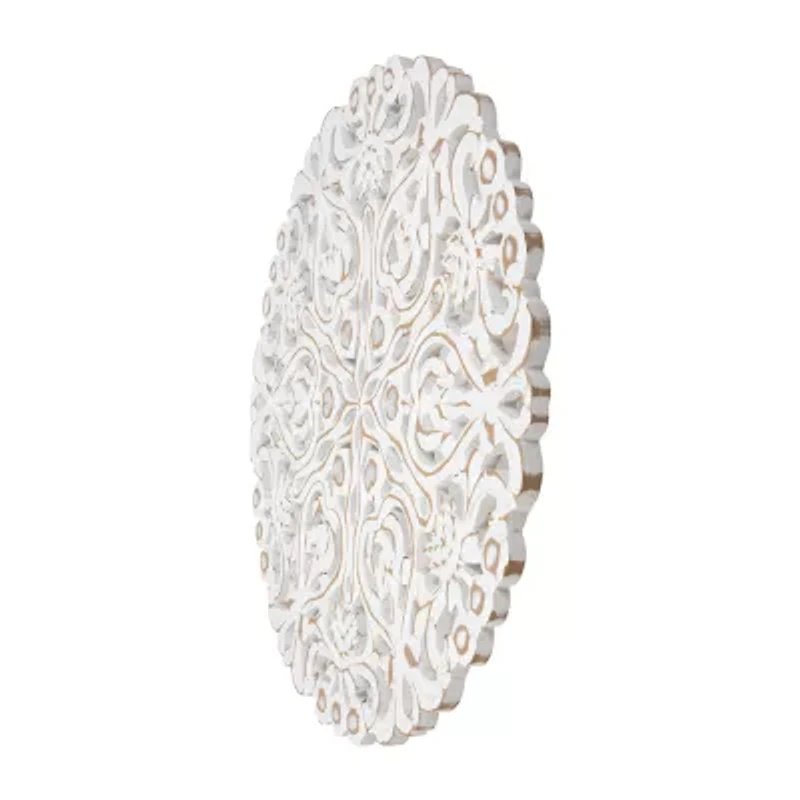 Northlight Round Damask Wall Art Set