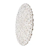 Northlight Round Damask Wall Art Set