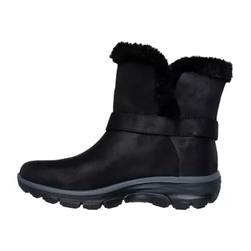 Skechers Hands Free Slip-Ins Womens Easy Going Dreamers Move Flat Heel Winter Boots