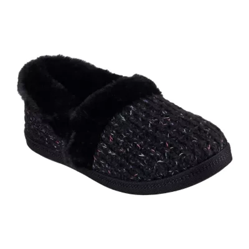 Skechers Cozy Campfire Colorful Snuggles Womens Memory Foam Slip-On Slippers