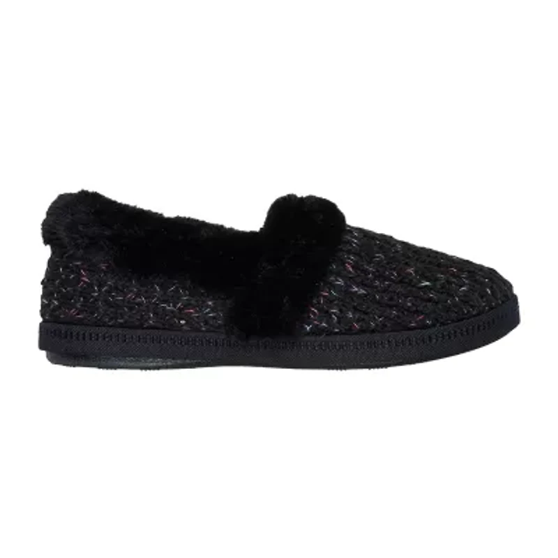 Skechers Cozy Campfire Colorful Snuggles Womens Memory Foam Slip-On Slippers
