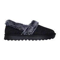 Skechers Cozy Up Frosty Snuggles Womens Memory Foam Slip-On Slippers