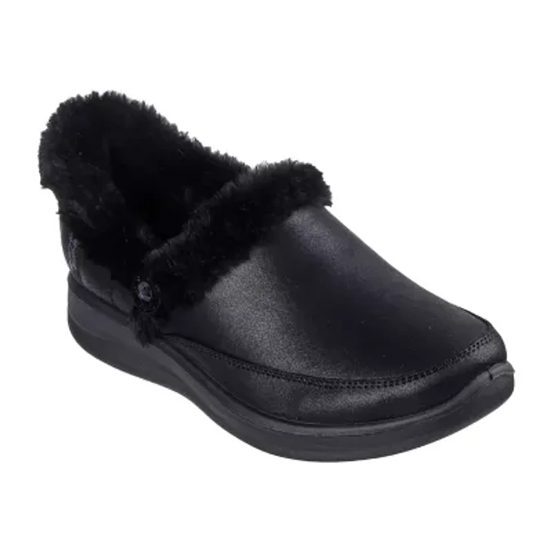 Skechers Cozy Escape Womens Memory Foam Slip-On Slippers